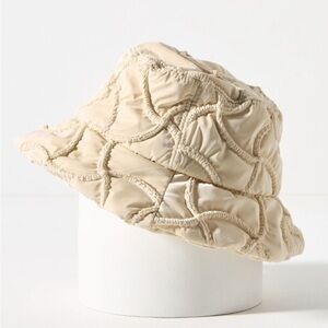 Anthropologie Lucky Zone Quilted Bucket Hat. NWT